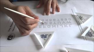 How to use transfer tape with Rhinestone Pattern [upl. by Odoric726]