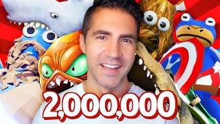 2000000 SUBSCRIBERS Reacting to My Old Videos and More [upl. by Merideth161]