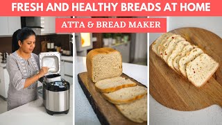 Atta amp Bread Maker for Easy Bread Making  Make Fresh and Healthy Breads at Home [upl. by Nadnarb]