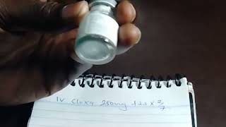 how to dilute and calculate iv cloxacillinwhat you should know before giving iv cloxacillin [upl. by Anahtor]