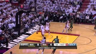 2012 NBA Playoffs Celtics  Heat Fastbreak [upl. by Fruin463]