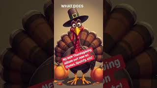 Gobble Gobble Thanksgiving Song Nooshi thanksgiving thanksgiving2024 turkeyday shorts turkey [upl. by Adaiha]