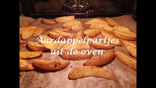 Recept Aardappelpartjes uit de oven  Delicious Roasted Potatoes [upl. by Jessabell]