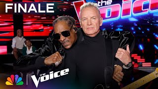 Snoop Dogg and Sting Perform “Another Part Of Me”  The Voice Finale  NBC [upl. by Kostman]