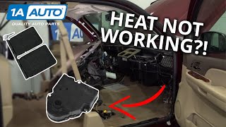 Heat Not Working in Your Car or Truck How to Decide if a Blend Door or Actuator is The Problem [upl. by Gudren7]