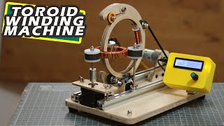 DIY Arduino based Toroid coil winding Machine  Arduino project [upl. by Trever]