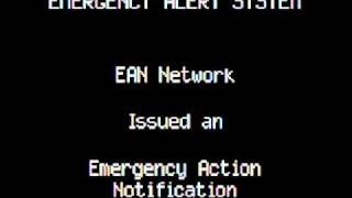 Emergency Alert System  Nuclear Bomb Attack [upl. by Sldney]