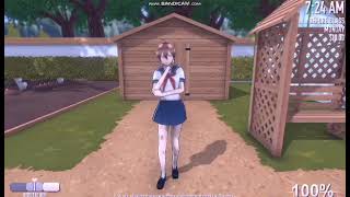 Play as Uekiya Engeika °Yandere Simulator° [upl. by Lletnwahs874]