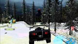 Need For Speed World Online Mclaren F1 Elite  Snowy Golf Course 2012 [upl. by Eidok]