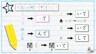 Learn Japanese verb conjugation TE form て形 [upl. by Kathryne322]