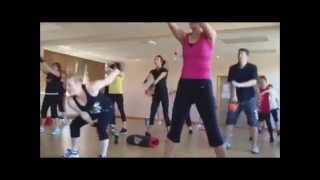 Kettlercise Master Fitness Exercise Kettlebell Class [upl. by Marisa290]