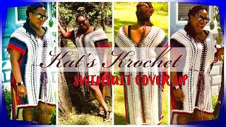 Swimsuit Cover Up  Crocheted by Kats Krochet [upl. by Adym]