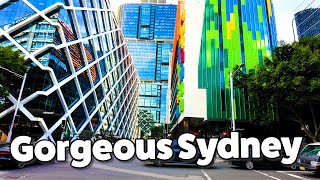 Sydney Australia Walking Tour  Barangaroo walk  4k [upl. by Kyne634]