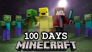 100 Days on a Zombie Apocalypse in Minecraft [upl. by Angela689]