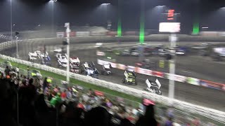 360 Sprint Car Feature  Knoxville Raceway 2023 [upl. by Selestina368]