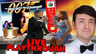 The World Is Not Enough N64  Live Playthrough Single Player Part 4 [upl. by Unity]