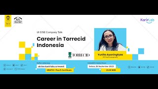 UI CISE Company Talk  PT Torrecid Indonesia Career in Torrecid Indonesia [upl. by Gilly]