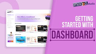 Navigating the Dashboard Components  mix3Dstudio Tutorial 1 [upl. by Farand]