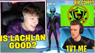 CLIX Reacts amp CALLS OUT LACHLAN After BESTFRIEND CONVINCED HIM To QUIT COMPETITIVE FORTNITE [upl. by Idnaj874]