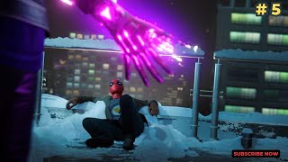 SPIDERMAN MILES MORALES PS5 Walkthrough Gameplay Part 5  Phin Going To Kill Miles  PS5 [upl. by Idnek]