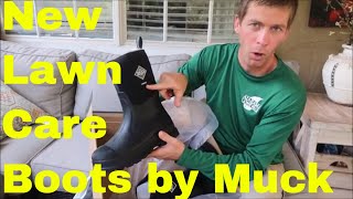 Waterproof Work Boots for Lawn Care  Muck Boot Company [upl. by Onitsoga]