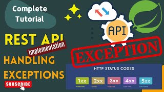 How to handle Exceptions in REST APIs Exception Handling in Spring Boot  HINDI [upl. by Odraboel699]