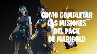 COMO COMPLETAR LAS MISIONES DE MARIGOLD  FORTNITE [upl. by Tallu]