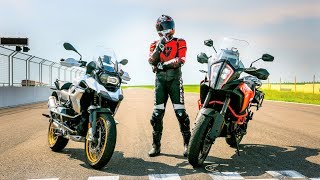 BMW R1250GS vs KTM 1290 Super Adventure S Which One is Faster [upl. by Eiralam]