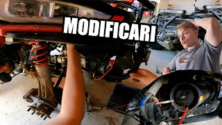 TUNING CF MOTO 1000 Canistra de carbon anulata tips evacuare sufa sintetica troliu etc [upl. by Rundgren]