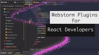 Webstorm Plugins for React Developers [upl. by Akimat]