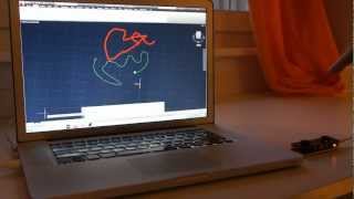 Leap Motion and AutoCAD  3D geometry creation and navigation [upl. by Ogram14]