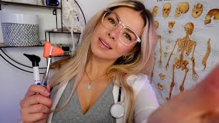 ASMR FULL BODY DOCTOR EXAM Up Close Personal Attention [upl. by Nevil]