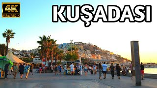 KUŞADASI TÜRKIYE VIRTUAL TOUR  4k UHD 60fps  July 2024 [upl. by Ayrad628]