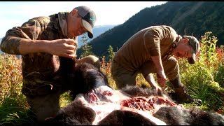 How to Skin and Butcher a Black Bear with Steven Rinella  MeatEater [upl. by Grissom299]