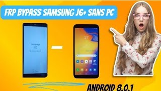 Kòman pou retire ID sou samsung j6 android 810  bypass frp j6plus mohamadalli [upl. by Akihsay669]