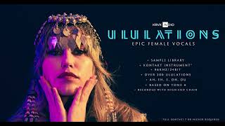 TRAILER 3  Epic Female Vocals ULULATIONS  Sample Library and Kontakt Instrument [upl. by Nwatna565]