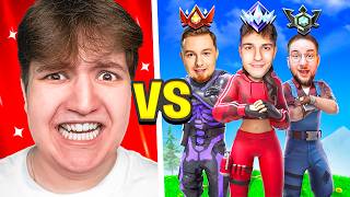 PRO KEBCIO vs 3 YOUTUBERÓW w Fortnite [upl. by Rodenhouse]