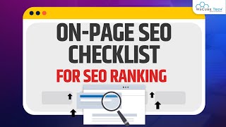 On Page SEO Checklist  Optimize Every Page on Your Site Ultimate Guide [upl. by Rome133]