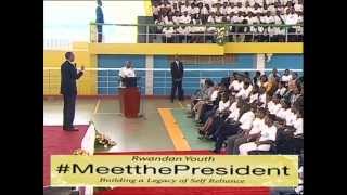 MeetthePresident President Kagame meets over 2000 Rwandan Youth 19 Oct 2012 Part22 [upl. by Seravart]