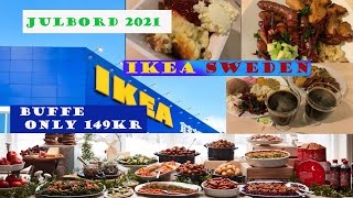 Julbord 2021 Ikea Sweden [upl. by Xuerd]