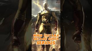 When Saitama Became Super Serious Against Garou  shorts anime onepunchman saitama garou genos [upl. by Guidotti591]