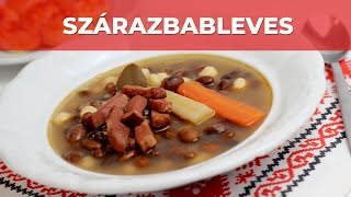 Szárazbableves videó recept [upl. by Reese]