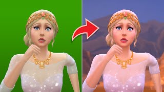 PLUMBOB PRINCESS  VFX Before amp After  Sims 4 Machinima [upl. by Larry]