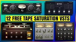 Best Free Tape Saturation Plugins 2022 [upl. by Arlyn]