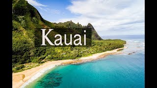 Kauai Aerial Video of Paradise 4K [upl. by Nosidda]