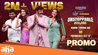 Unstoppable Ep 1 Promo🔥  Kajal Sreeleela Anil  UnstoppableWithNBK  Premieres Oct 17 [upl. by Thorvald]