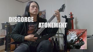 Disgorge  Atonement guitar cover [upl. by Aekim]