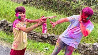 Playing Holi with GamerFleet 😂 Rang Diya [upl. by Dewar]