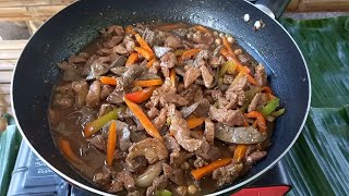 quotIGADOquot Lutong probinsya  pork recipe [upl. by Anabahs]