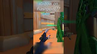 Widowmaker on Flashpoint in Overwatch 2 shorts [upl. by Sullecram837]